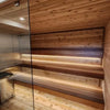 Upscale Longevity (DEMO) Wood Infrared Sauna