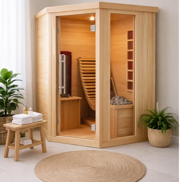 Upscale Longevity (DEMO) 2-Person Home Sauna