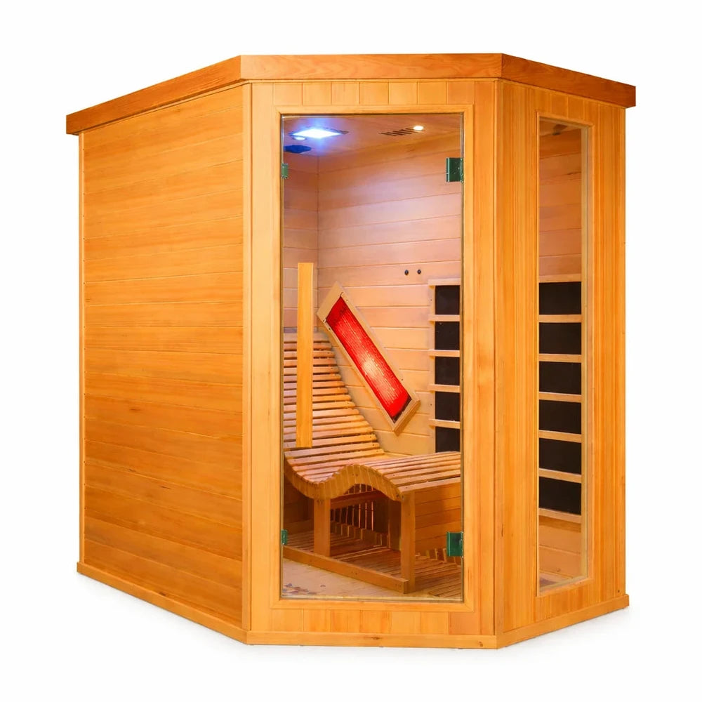 IR-NOVA CORE 1 | Saunasnet® 1-Person Indoor Infrared Sauna（Estimated delivery: 1–2 weeks）