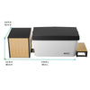 RevX Acrylic X Tub Cold Plunge + LUX High Performance System