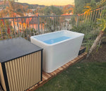 RevX Acrylic X Tub Cold Plunge + LUX High Performance System